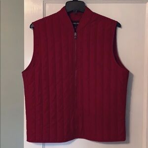 Michael KORS Red Quilted Vest/Jacket Lining